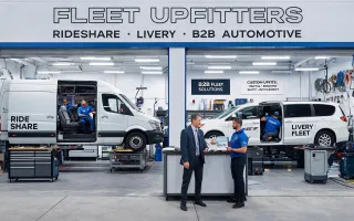 Rideshare and livery fleet upfitters