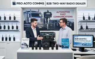 Two-way radio and comms dealers